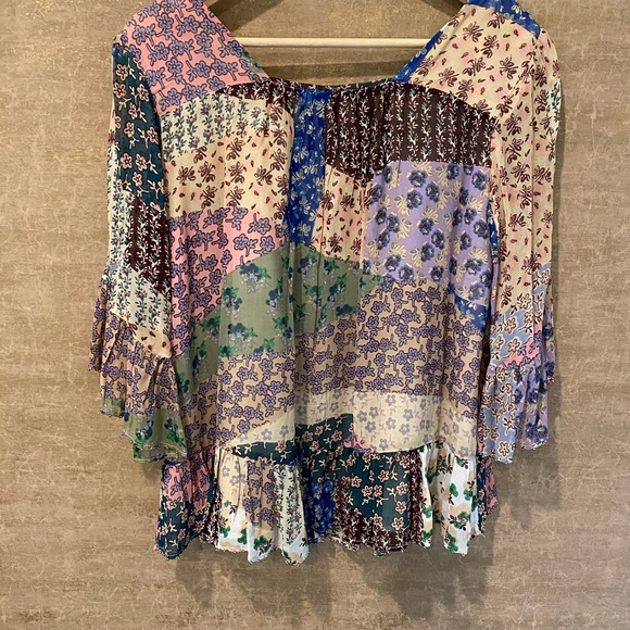 Patchwork Peasant Top - Picture 6 of 7